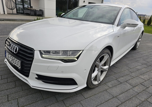 Audi A7 cena 114900 przebieg: 171000, rok produkcji 2015 z Małogoszcz małe 106